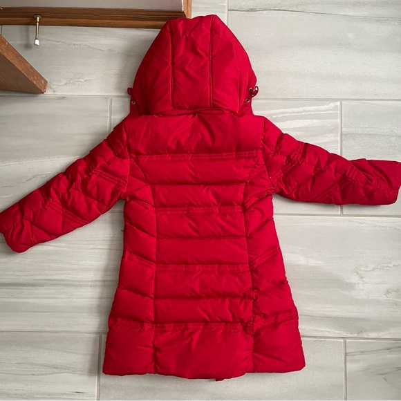 Red Down Parka Puffer - Picture 2 of 11